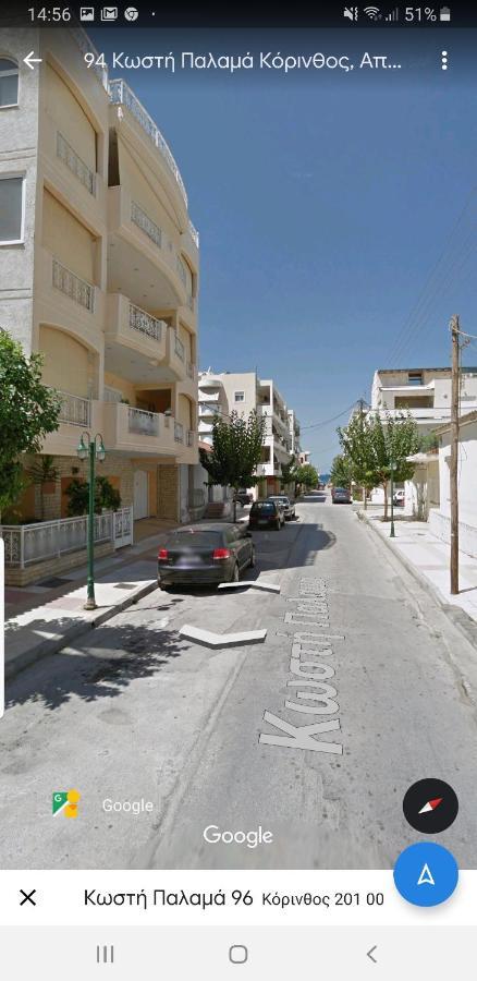 Cristal Apartment Corinth Exterior foto